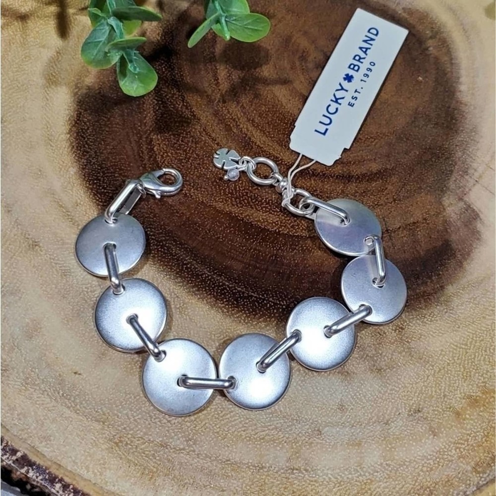 LUCKY‎ brand silver link bracelet